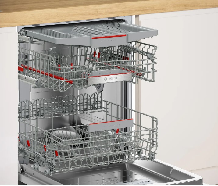 Hệ thống giàn rửa của máy rửa bát Bosch
